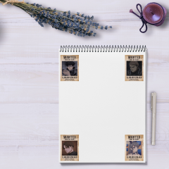 25\'li Death Note Sticker, AOT Sticker, Anime Sticker Etiket Seti