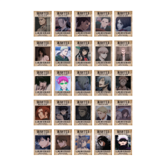 25\'li Death Note Sticker, AOT Sticker, Anime Sticker Etiket Seti