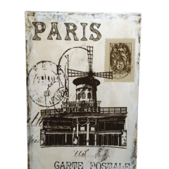 Paris Ahşap Poster